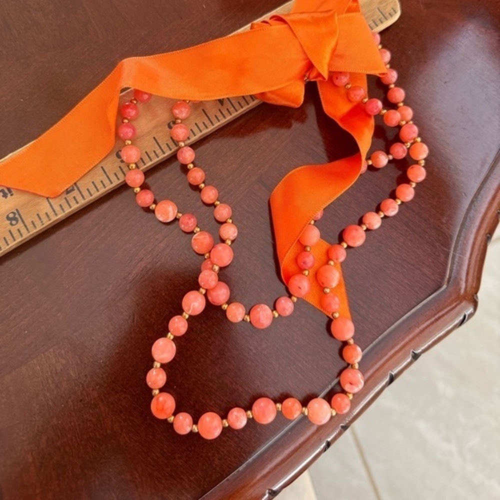 Beaded Bow Double Layer Necklace